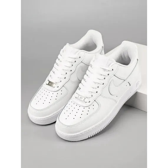 Кроссовки Nike Air Force (люкс реплика), Цвет: Белый, Размер: 40, изображение 3