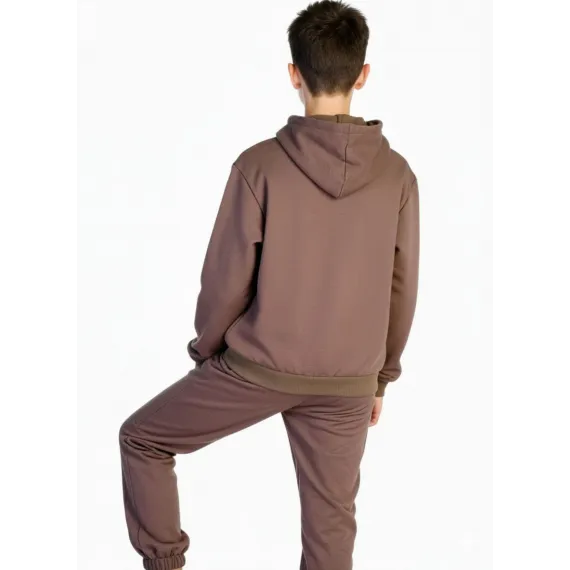 Спортивный костюм двойка Paopaotang, Reňk: Goňur, Ölçeg: 14+ ýaş, 3 image