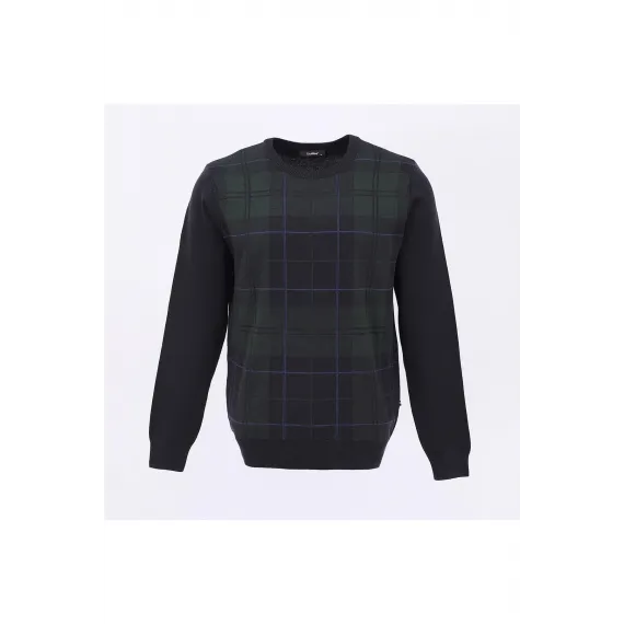 Свитшот мужской длинный рукав тонкий Dio Rise, Цвет: Синий, Размер: L