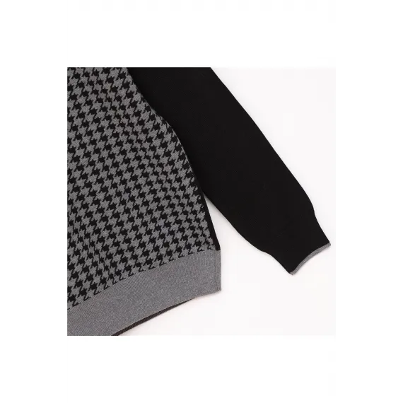 Свитер мужской с полуводолазкой и длинным рукавом Dio Rise, Цвет: Черный, Размер: L, изображение 3