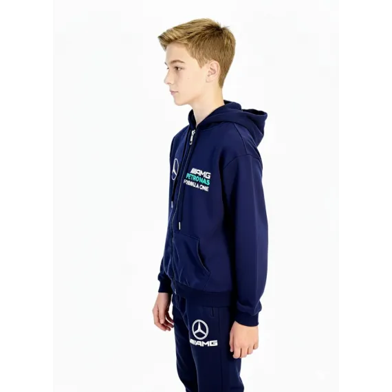 Спортивный костюм двойка Paopaotang, Reňk: Goýy gök, Ölçeg: 11 ýaş, 2 image