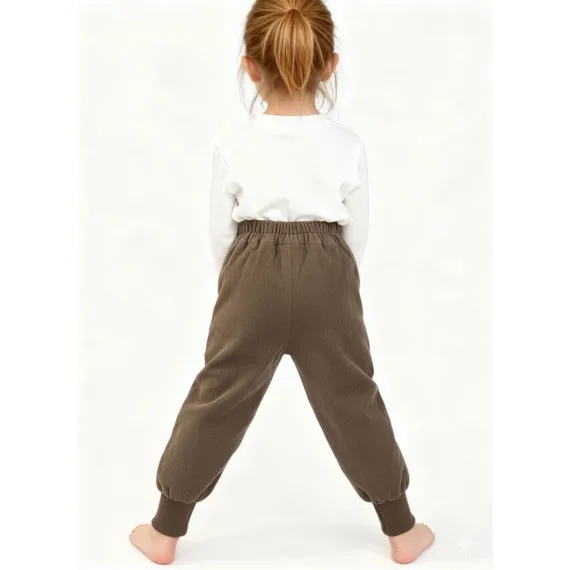 Штаны XYZ, Цвет: Коричневый, Размер: 4-5 лет, изображение 3