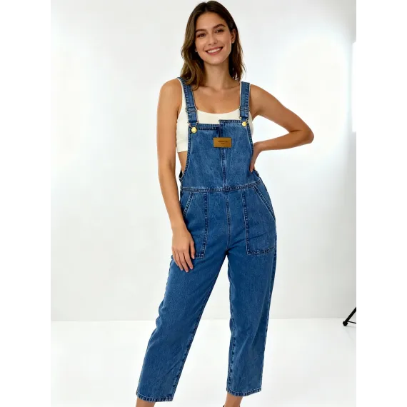 Джинсовый комбинезон FashionJeans, Reňk: Gök, Ölçeg: S