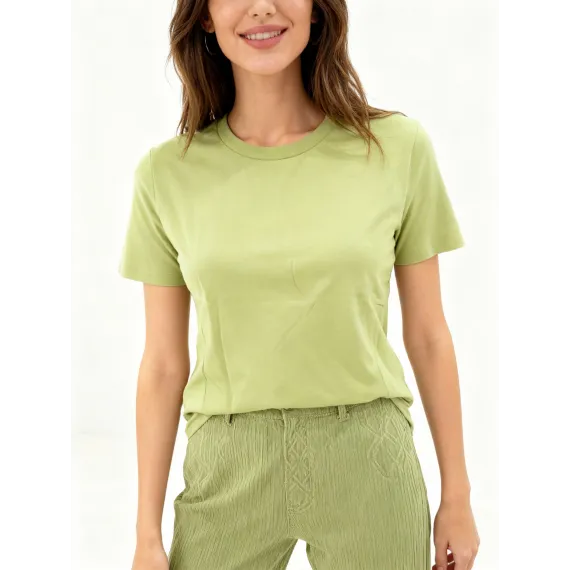 Стильная футболка Y.Y, Reňk: Haki, Ölçeg: STD, 3 image