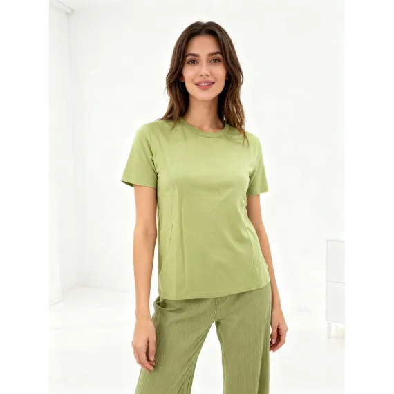 Стильная футболка Y.Y, Reňk: Haki, Ölçeg: STD