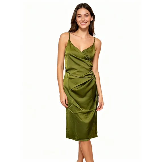 Вечернее платье Anyidika, Цвет: Хаки, Размер: M