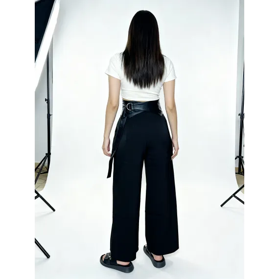 Классические брюки Stanley Siu, Цвет: Черный, Размер: M, изображение 3