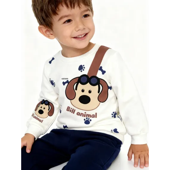 Костюм двойка Bambu kids, Reňk: Dürli reňkli, Ölçeg: 2 ýaş, 4 image