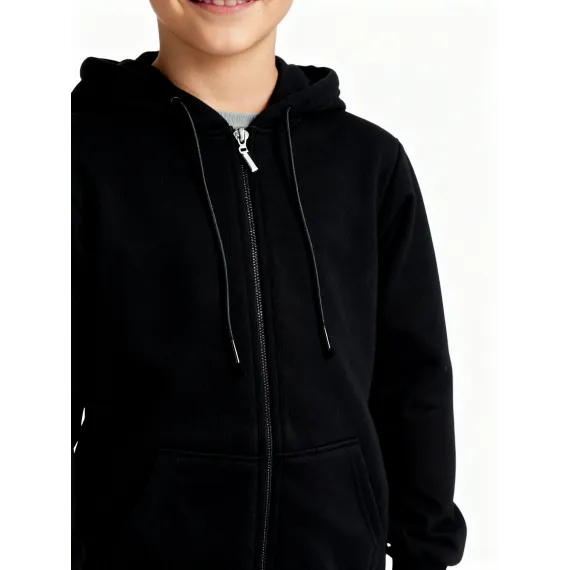 Свитшот Jelibon kids, Reňk: Gara, Ölçeg: 11 ýaş, 4 image