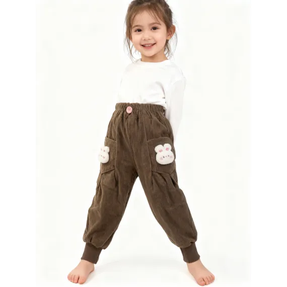 Штаны XYZ, Цвет: Коричневый, Размер: 4-5 лет