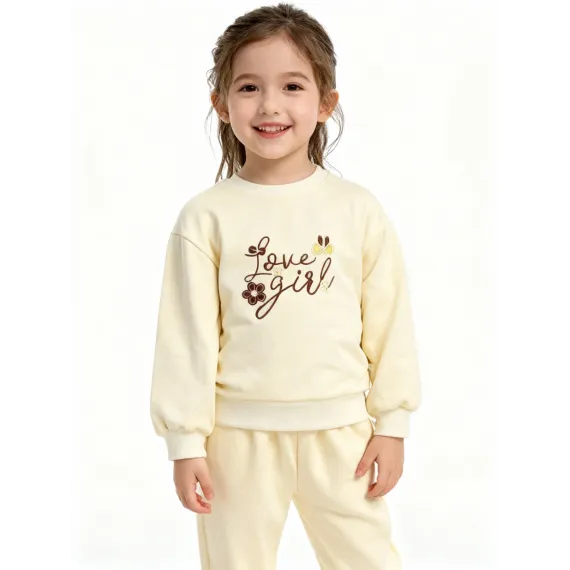 Костюм двойка szBIZNIG, Reňk: Bež, Ölçeg: 5-6 ýaş