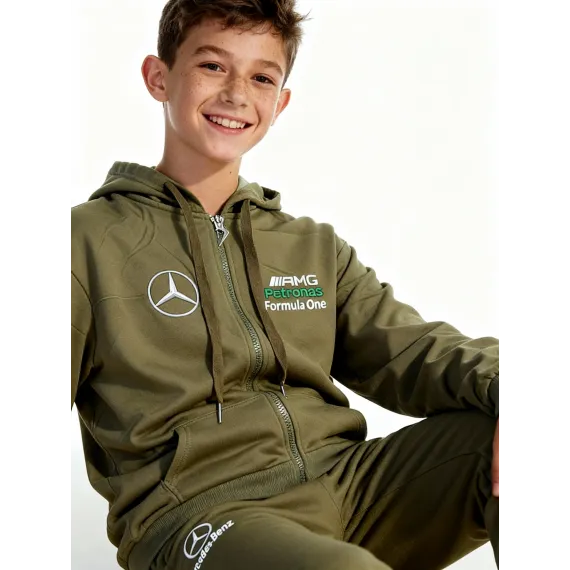 Спортивный костюм двойка Paopaotang, Reňk: Ýaşyl, Ölçeg: 13 ýaş, 4 image