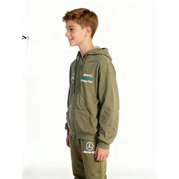 Спортивный костюм двойка Paopaotang, Reňk: Ýaşyl, Ölçeg: 13 ýaş, 2 image