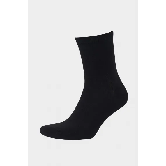 Носки мужские хлопковые 3 штуки DeFacto, Цвет: Черный, Размер: 41-44, изображение 2