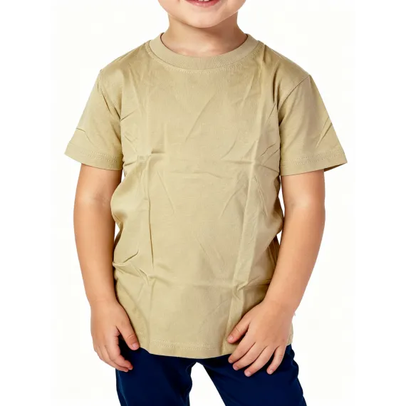 Детская футболка Can can do, Reňk: Bež, Ölçeg: 8-9 ýaş, 4 image