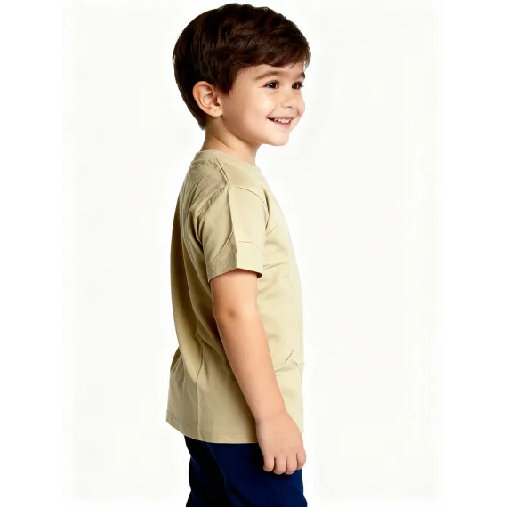 Детская футболка Can can do, Reňk: Bež, Ölçeg: 8-9 ýaş, 2 image