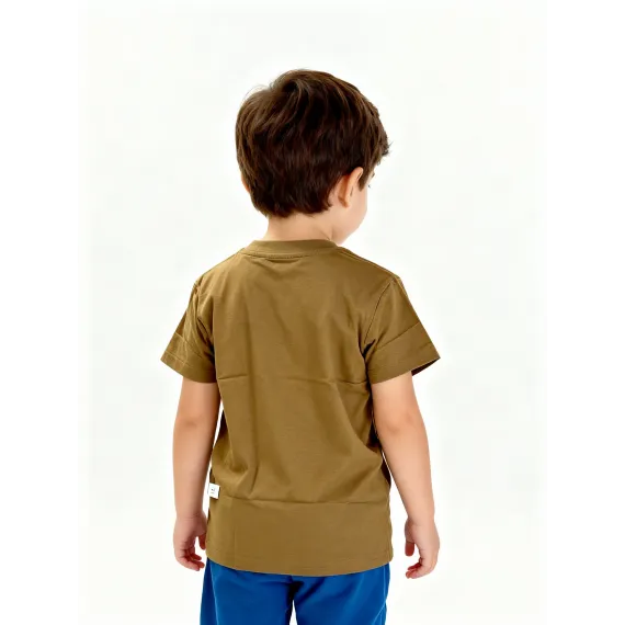 Детская футболка Can can do, Reňk: Goňur, Ölçeg: 1-2 ýaş, 3 image