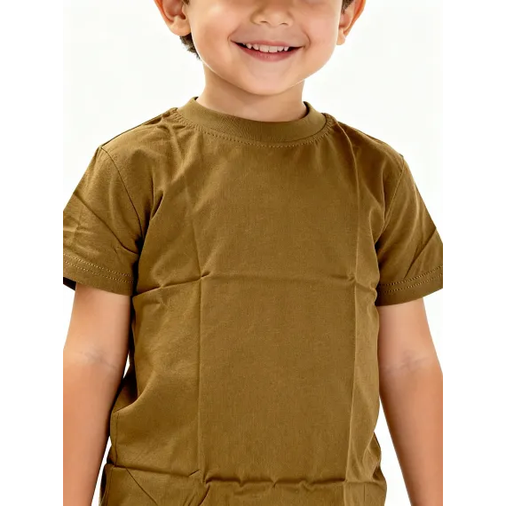 Детская футболка Can can do, Reňk: Goňur, Ölçeg: 1-2 ýaş, 4 image