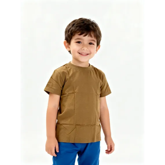 Детская футболка Can can do, Reňk: Goňur, Ölçeg: 9-10 ýaş