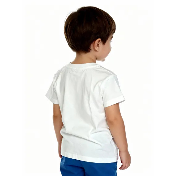 Детская футболка Can can do, Reňk: Ak, Ölçeg: 9-10 ýaş, 4 image