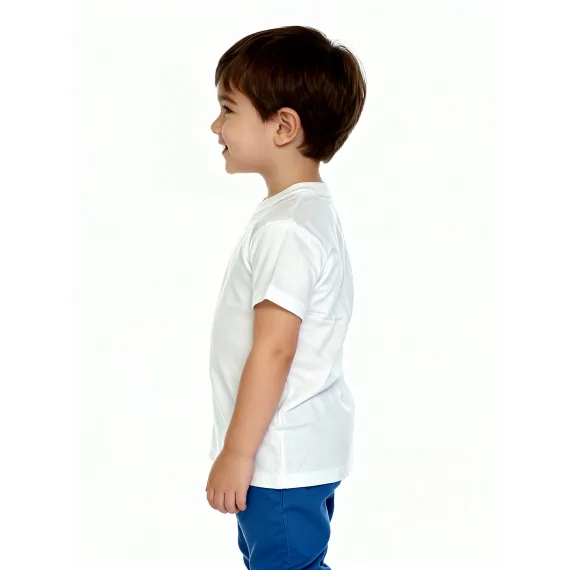 Детская футболка Can can do, Reňk: Ak, Ölçeg: 9-10 ýaş, 2 image