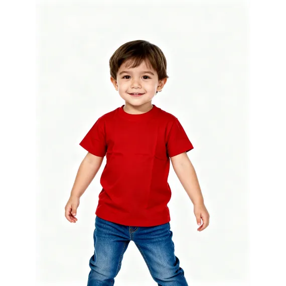 Детская футболка Can can do, Reňk: Gyzyl, Ölçeg: 8-9 ýaş