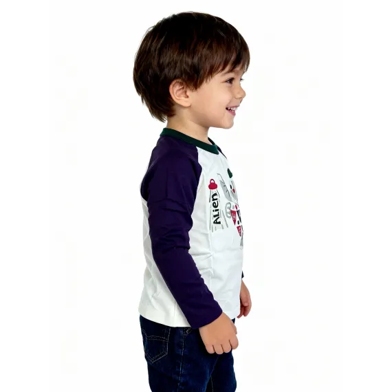 Детский лонгслив Right Euro, Reňk: Gök, Ölçeg: 2-3 ýaş, 2 image