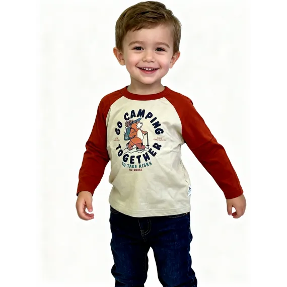 Детский лонгслив Right Euro, Reňk: Mämişi, Ölçeg: 2-3 ýaş