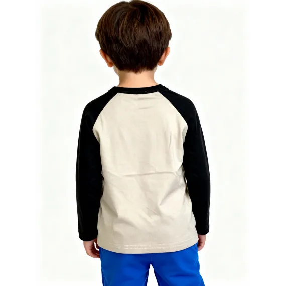 Детский лонгслив Right Euro, Reňk: Gara, Ölçeg: 7-8 ýaş, 3 image