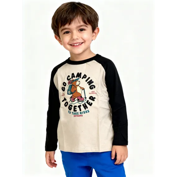 Детский лонгслив Right Euro, Reňk: Gara, Ölçeg: 8-9 ýaş