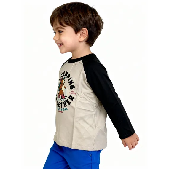 Детский лонгслив Right Euro, Reňk: Gara, Ölçeg: 5-6 ýaş, 2 image