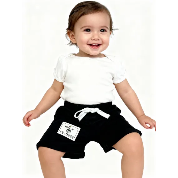 Детские шортики Baby, Reňk: Gara, Ölçeg: 5-6 ýaş