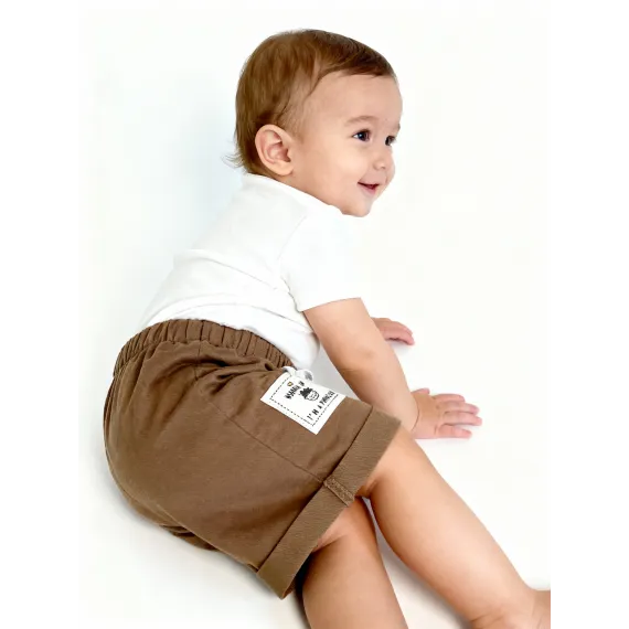 Детские шортики Baby, Reňk: Goňur, Ölçeg: 3-4 ýaş, 2 image