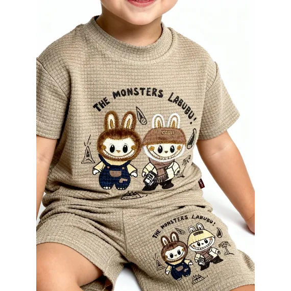 Детский костюм двойка Fashion Happyiness, Reňk: Экрю, Ölçeg: 3-4 ýaş, 4 image