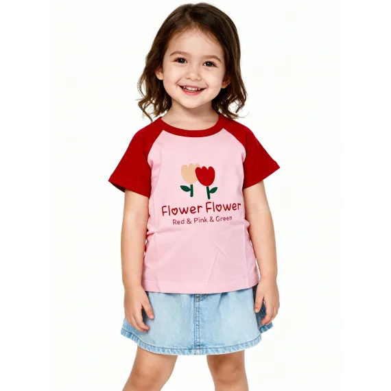 Детская футболка Bitiwa, Reňk: Fuksiýa, Ölçeg: 2-3 ýaş
