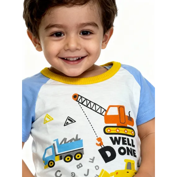 Детская футболка Bitiwa, Reňk: Açyk gök, Ölçeg: 3-4 ýaş, 4 image