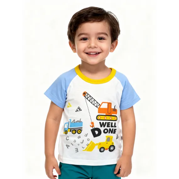 Детская футболка Bitiwa, Reňk: Açyk gök, Ölçeg: 2-3 ýaş