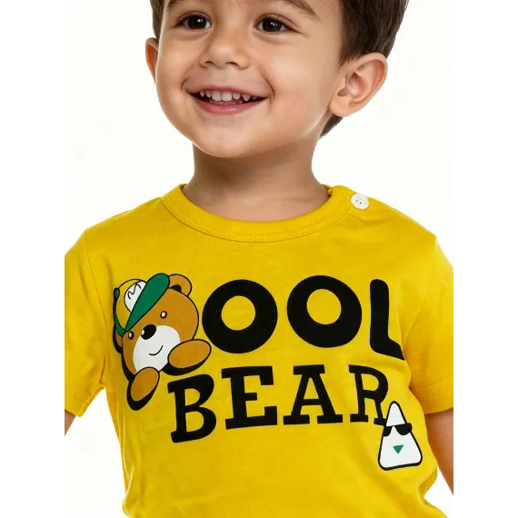 Детская футболка Bitiwa, Reňk: Sary, Ölçeg: 7-8 ýaş, 3 image