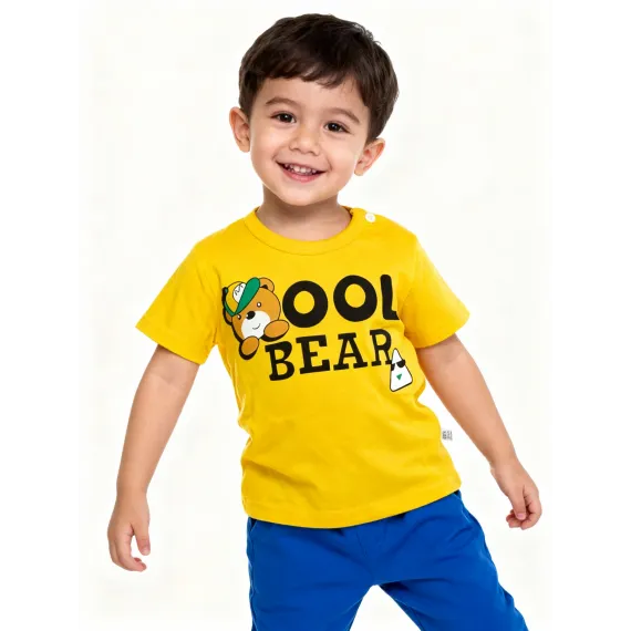 Детская футболка Bitiwa, Reňk: Sary, Ölçeg: 9-12 aý