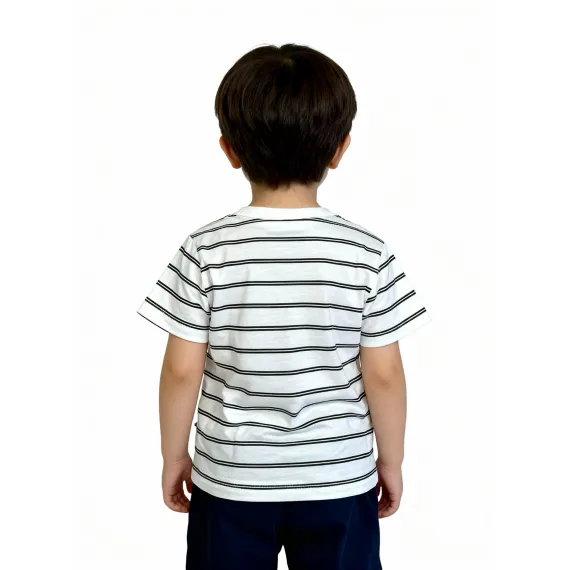 Детская футболка Bitiwa, Reňk: Ak, Ölçeg: 5-6 ýaş, 3 image