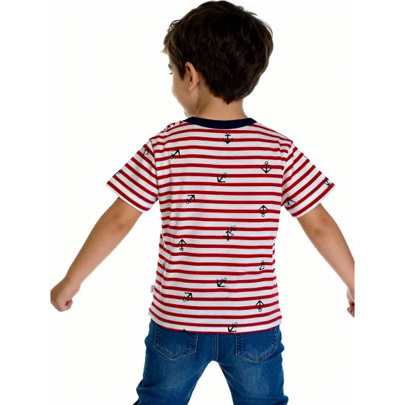 Детская футболка Bitiwa, Reňk: Gyzyl, Ölçeg: 9-12 aý, 3 image