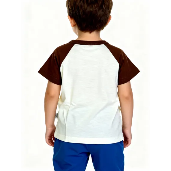 Детская футболка Bitiwa, Reňk: Goňur, Ölçeg: 1-2 ýaş, 3 image