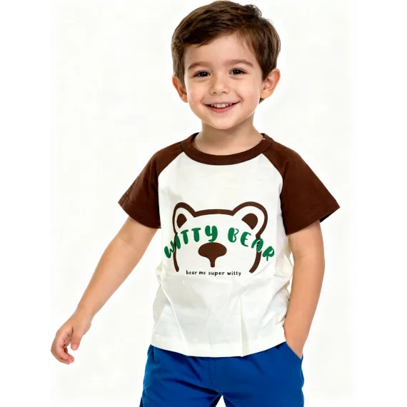 Детская футболка Bitiwa, Reňk: Goňur, Ölçeg: 7-8 ýaş