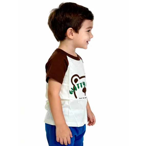 Детская футболка Bitiwa, Reňk: Goňur, Ölçeg: 5-6 ýaş, 2 image