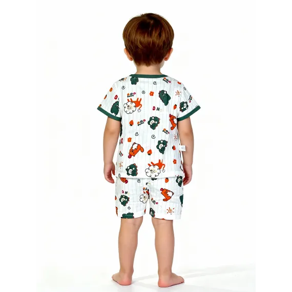 Детский домашний костюм Yishimei, Reňk: Ýaşyl, Ölçeg: 2-3 ýaş, 3 image