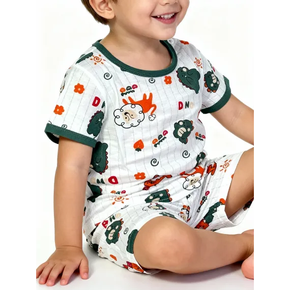 Детский домашний костюм Yishimei, Reňk: Ýaşyl, Ölçeg: 2-3 ýaş, 4 image