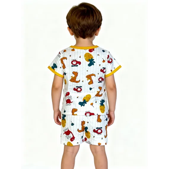 Детский домашний костюм Yishimei, Reňk: Sary, Ölçeg: 1-2 ýaş, 3 image