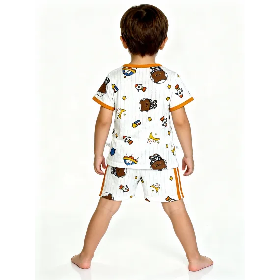 Детский домашний костюм Yishimei, Reňk: Mämişi, Ölçeg: 9-12 aý, 3 image