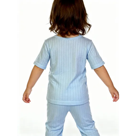 Детский пижамный комплект Baby, Reňk: Açyk gök, Ölçeg: 5-6 ýaş, 3 image