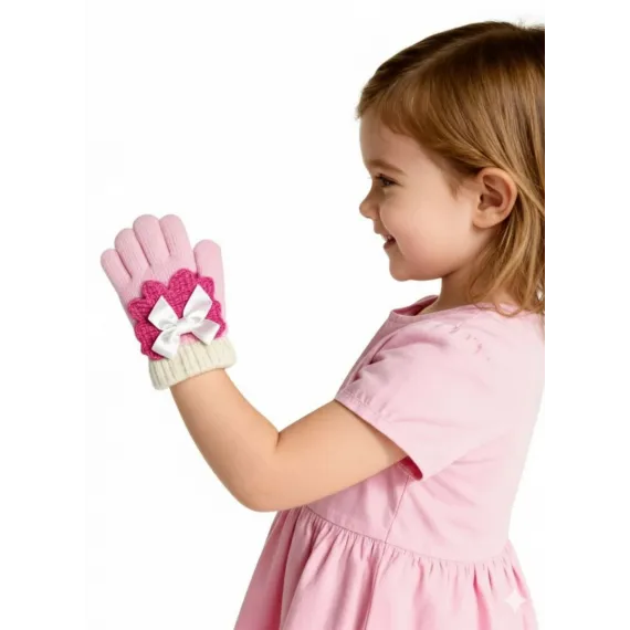 Перчатки Kitti, Reňk: Gülgüne, Ölçeg: 18-24 aý